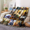 This vintage-inspired train stitched blanket is the perfect cozy companion for home, office, and travel. Made with high-quality materials, it offers both comfort and style. Stay warm and comfortable anywhere you go with this versatile and timeless blanket. Perfect for train enthusiasts or anyone looking for a touch of nostalgia.