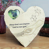 Heart-Shaped Resin Photo Frame: A Sentimental Memorial for Your Beloved Pets - Personalized Gifts