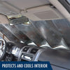 Cool Cats: Foldable Sun Shade for Your Car Windshield - Block UV Rays and Keep Your Vehicle Cooler