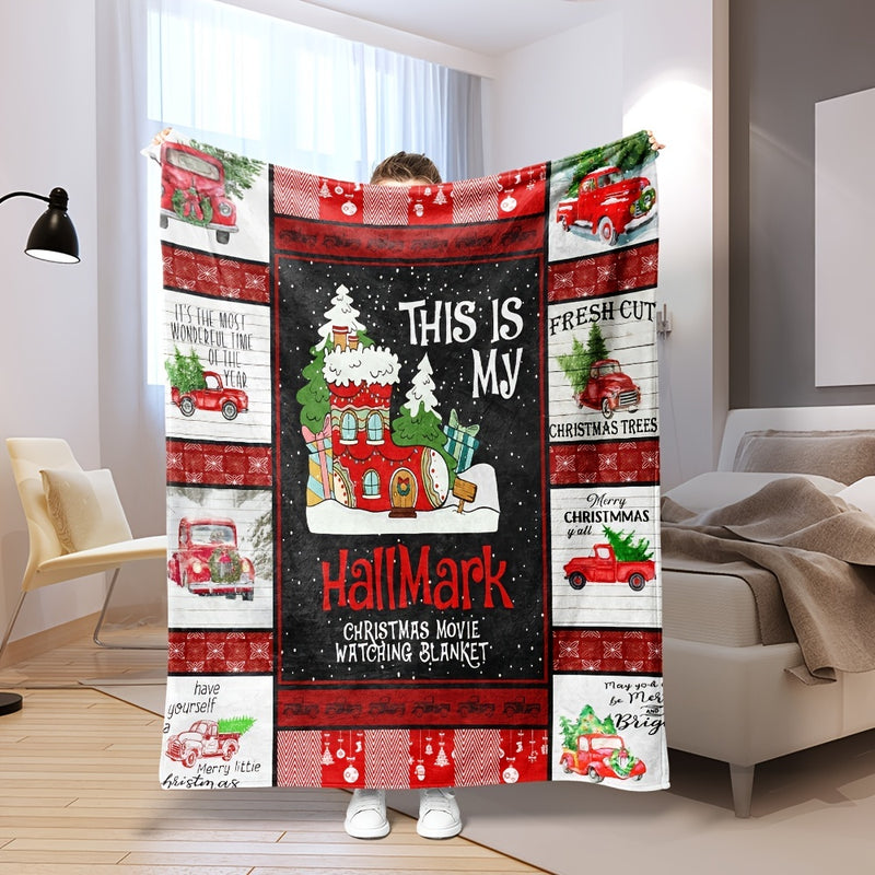 Personalized hallmark christmas online blanket