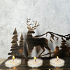 Forest Animal Iron Candlestick: A Whimsical Touch for Enchanting Home Decor and Memorable Celebrations