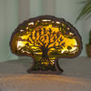 Elevate Your Decor with the Tree of Life 3D Wooden Art Carving: The Perfect Holiday Gift and Artistic Night Light