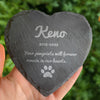 Custom Engraved Pet Memorial Stone: Cherish Your Beloved Pet's Memory with a Personalized Pet Grave Stone - Personalized Gifts