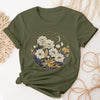 Floral Finesse: Casual Short Sleeve T-Shirt for Spring-Summer - Women's Fashion