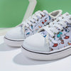 Playful Prints: Women's Cartoon Canvas Shoes for Comfy and Casual Style