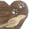 Heartfelt Pet Memorial: Engraved Angel Wings Dog Tombstone for your Beloved Pooch - Personalized Gifts