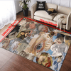 Van Gogh Inspired Non-Slip Resistant Rug: Enhance Your Living Space with Waterproof Artistic Décor