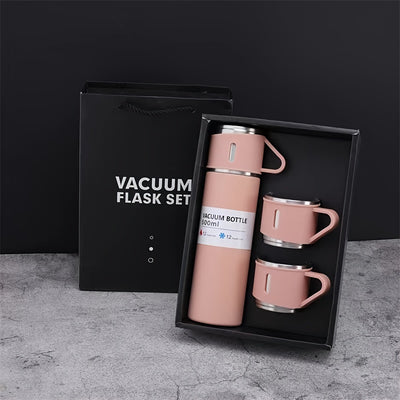 This 1Set Colors Stainless Steel Thermal Cup is the perfect gift for any occasion. Its stainless steel construction and vacuum insulated inner wall will keep your drinks hot or cold for up to 6 hours. The gift box set also makes it ideal for special occasions.