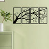 Tree of Life Metal Wall Art Set: Elegant Tree Branch Design for Indoor and Outdoor Decor, Perfect Housewarming Gift and Room Decoration