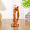 Golden Yoga Goddess Ornament: Exquisite Statue for Elegant Home and Office Décor