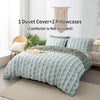 Vibrant Dreams: 3-Piece Multi-Color Printed Duvet Cover Set for a Comfortable & Stylish Bedroom(1*Duvet Cover + 2*Pillowcases, Without Core)