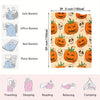 Cozy up with the Spooktacular Halloween Flannel Blanket: Perfect for Home Décor and Gift Giving!