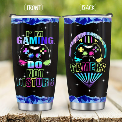 Game On: The Ultimate Gamer's Stainless Steel Tumbler – Perfect for Men, Teen Boys, Girls, and Boyfriends – Stay Refreshed During Epic Gaming Sessions!