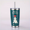 This 20oz insulated stainless steel Merry Christmas tumbler will keep your beverages cold or hot for hours, making it ideal for traveling year-round. It is a great heartwarming Christmas gift that will be enjoyed for years to come.