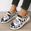 Cute Cow Print Women's Canvas Shoes - Comfortable and Stylish Casual Shoes