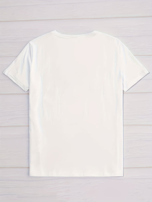 Enjoy Every Moment: Women's Casual Summer Top - Short Sleeve Print Crewneck T-Shirt