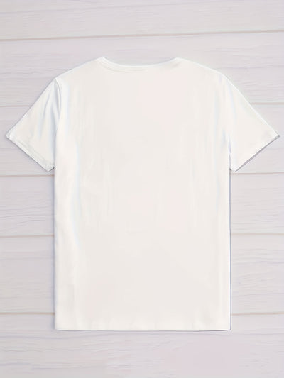 Enjoy Every Moment: Women's Casual Summer Top - Short Sleeve Print Crewneck T-Shirt