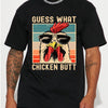 Funky Fowls: Men's Casual Trendy Chicken Print T-shirt – Hip Hop Tees for Summer Holiday Gift