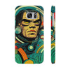 Jack Kirby Vintage 60s Comic Style, Jack Kirby Comic Warrior God Surrounded By Science, Case-Mate