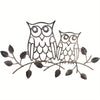 Whimsical Metal Art Owl Wall Decor: Perfect Home and Garden Decor Piece for Indoor and Outdoor Spaces