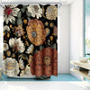 Upgrade your bathroom decor with this elegant Boho Floral Shower Curtain. Crafted with a waterproof, mildew-proof, and vintage Bohemian design, this curtain is perfect for long-lasting use. The curtain also comes with 12 hooks, ensuring ease of installation and a complete look.