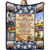 Our Baseball Lover Blanket is the perfect gift for any son who loves the sport. Crafted from cozy materials and featuring a special letter to son print, this blanket is sure to become a treasured addition to any home.