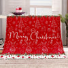 Cozy Up with our Christmas Themed Blanket: The Perfect Multi-Purpose Gift for All Seasons