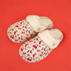 Festive Comfort: Warm Christmas Pattern Slippers – Cozy Slip-On Plush-Lined Shoes for Indoor Bliss