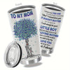 To My Mom: 20oz Stainless Steel Tumbler - Inspiring Quotes, Double Wall Vacuum Insulated Travel Mug - Perfect Gift for Loved Ones