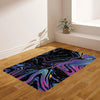 Fantasy Abstract Flannel Living Room Rug: Stylish and Functional Mat for Home Decor - 47*63in
