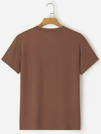Just Want Coffee Tee: The Ultimate Men's Casual Crew Neck T-Shirt for a Cool Summer Vibes!