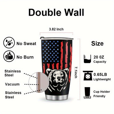 Festive Flair: 20oz Cute Christmas Dog Tumbler - Ideal Holiday Gift for All!