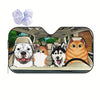 Cartoon Fun Car Windshield Sunshade: Protect Your Car in Style!