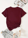 Christmas Skeleton: Festive and Stylish Short Sleeve T-Shirt for Women