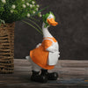 American Style Duck Ornaments: Whimsical Resin Decor for Home, Living Room, Bar, and Café