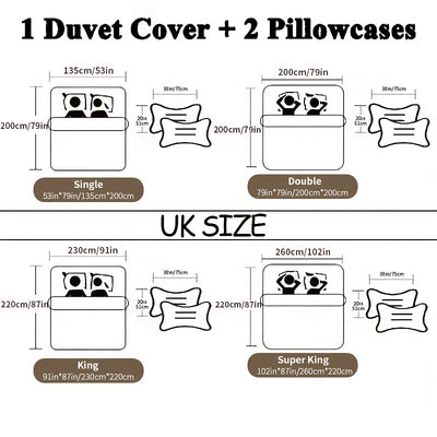 Bronzing Marble Pattern Stitching Duvet Cover Set: Luxurious Bedding for Ultimate Comfort(1*Duvet Cover + 2*Pillowcases, Without Core)