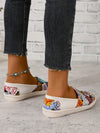 Feather Comfort: Stylish Slip-On Canvas Shoes for Women - Lightweight and Outdoor-Ready
