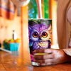 20oz Adorable Owl Tumbler: A Perfect Personalized Gift for Women, Girls, and Animal Lovers