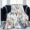 Llama-rama: Cozy up with this Ultra-Soft Micro Fleece Throw Blanket for Ultimate Comfort and Vibrant Living Room Decoration