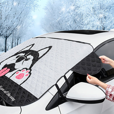 The Ultimate Car Snowshield Sunshade: Winter Window Shield & Frost Protection