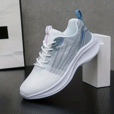 Ultra-Lightweight and Breathable Flying Weave Running Shoes for Women