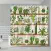 Create a tropical oasis in your bathroom with our Whimsical Cactus Shower Curtain. Featuring a delightful green plant bonsai design, this curtain adds a touch of whimsy to your daily routine. Made with high-quality materials, it not only adds style to your space, but also enhances your privacy. Transform your bathroom into a lush retreat with this unique shower curtain.