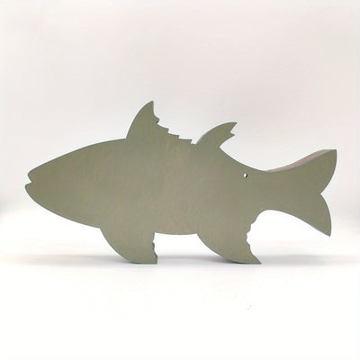 Exquisite Wood Carved Sea Fish Table Decoration: Enhance Your Home with Creative Multi-Layered Carved Wooden Crafts