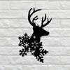 Merry Christmas Metal Deer Wall Decor: A Festive Addition to Any Room