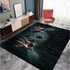 Crystal Velvet Halloween Floor Mat: Gothic Room Decor for High Traffic Areas – Eco-Friendly, Non-Shedding & Machine Washable