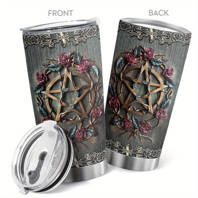 Magical Galaxy Witch Tumbler: Perfect Gift for Women, Friends, and Witches for Christmas, Birthdays, and Halloween