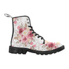 Cute Rose Bouquet Boots, Pink Flower Martin Boots for Women