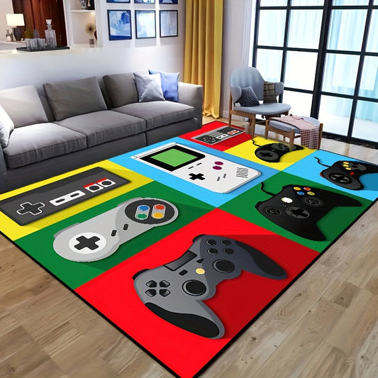 Transform Your Gaming Space with our Non-Slip Gaming Room Decor Rug!
