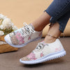 Cute Cartoon Pattern Sneakers: Lightweight and Casual Lace-Up Outdoor Shoes for Women