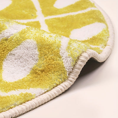 Whimsical Pineapple Paradise: Soft and Non-Slip Bath Rug for a Playful Home Experience